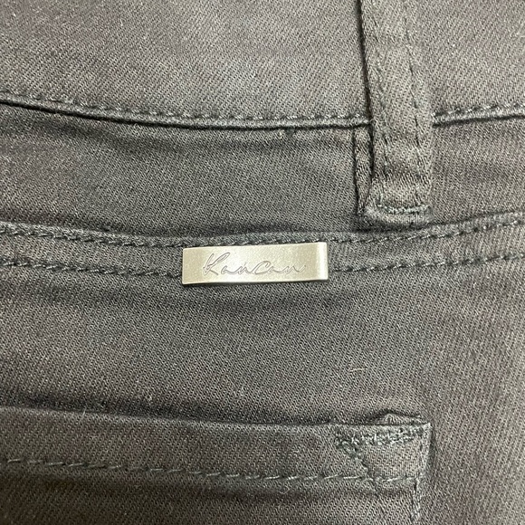 Kancan Black Skinny Distressed Jeans, KC80886BK, 11, 29 - Picture 6 of 11